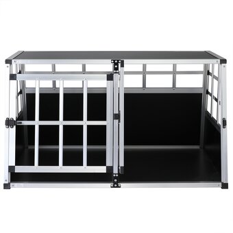 Hliníková prepravka pre psa s prepážkou alebo bez - 10