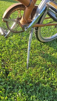 Starožitný skladací bicykel v pôvodnom stave - 10
