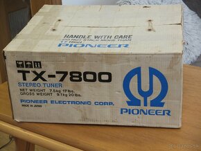 PIONEER TX-7800 Stereo tuner (1979-81)Top stav - 10