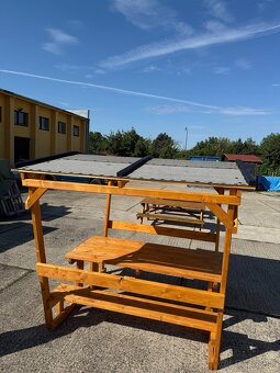 Masívne sedenie kryté, altanok - 10