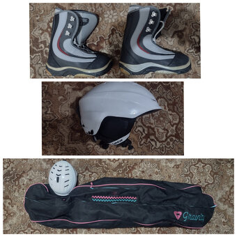 Snowboardová, lyžiarska prilba - 10