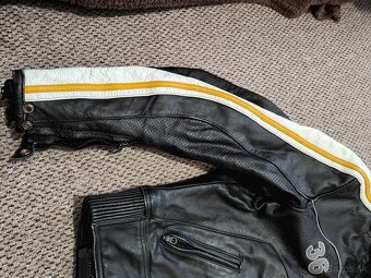 kožená bunda Tschul veľkosť L - 10