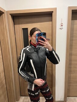 Nova damska kozena moto bunda IXS - 10