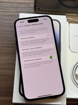 Apple iPhone 14 Pro 128GB Space Black - top stav - 10