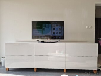 Komoda, biela, leskla - 10