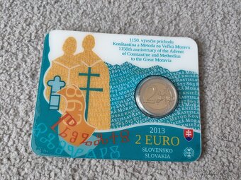 Predám Slovenské 2€ BU karty - 10