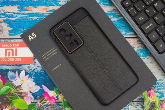 Puzdro s koženkovým vzorom pre Xiaomi / Redmi / Poco - 10