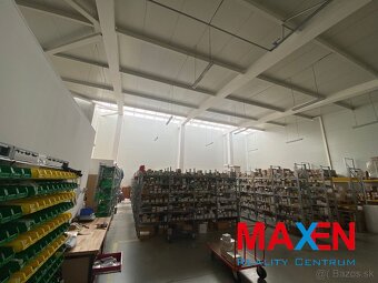 Predaj : MAXEN HALA pre výrobu a sklad 1844 m2 + administ - 10