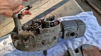 Motor Jawa 20 / 21 / 23 Pionier / Mustang - 10
