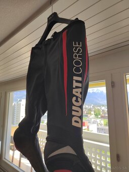 Ducati Corse kožená racing kombinéza, veľkosť 54 - nová - 10