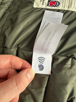 Nová paperová bunda Fjallraven Expedition Down Jacket M - 10