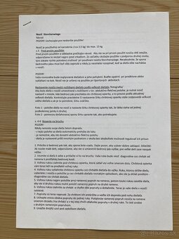 Detsky nosic Storchenwiege - 10