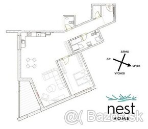 2-izbový byt s balkónom v NOVOSTAVBE - NESTHOME, Popradská, - 10