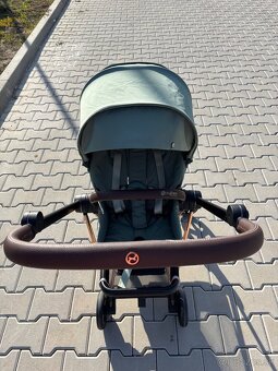 Cybex Mios rose gold Leaf green - 10