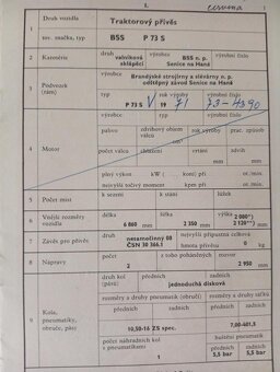 Vlek za traktor 7 tun s SPZ. - 10