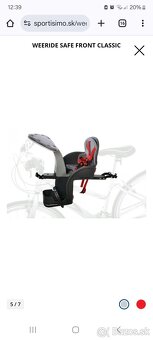 Detska predna sedacka na bicykel - 10