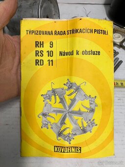 Striekacia pištol Kovofiniš Czechoslovakia - 10