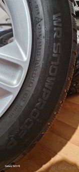 Predám zimný komplet Ford Kuga 5x108 R17,235/55 R17 +Tpms - 10
