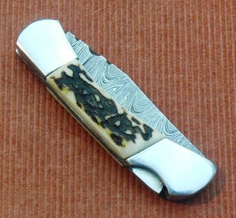 Minidamask - mini damaškový skladací nôž - 10