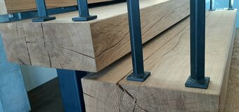 dubové fošne, hranoly a podvaly - 10