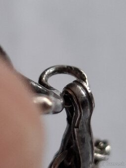 Strieborný náhrdelník s ružičkami - 10