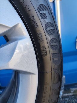 Orig. BMW 5x112R17 & letné pneu - 10