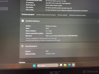Acer Ai 15,6" | Ryzen 7 8840HS | 780m | 16GB/1TB 2025 - 10