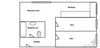 PRENÁJOM/ Prievidza - Sever/ Apartmán 3+1/ 54m2/ RESIDENCIA/ - 10