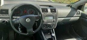 VW Golf 5. 1,9 TDI Goal 77kw, 07/2006, strieborná metalíza - 10