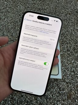 IPhone 14 Pro - baterie 100% gold - 10