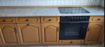 Velká dubová kuchyně se spotřebiči,4847 - 10