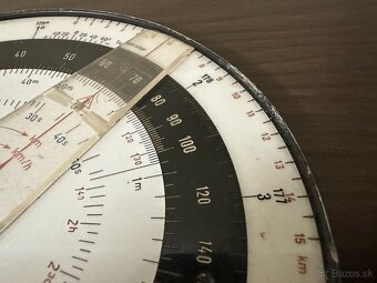 LETECKÉ NAVIGAČNÍ PRAVÍTKO DR-2 starozitnost - 10