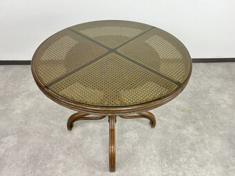 Stoličky Thonet s ratanovým výpletom v opierke - 10