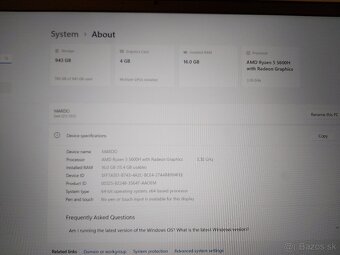 Predám notebook DELL G15 RTX 3050 - 10