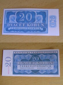 RU,ČSSR , ČSR- nevydanné bankovky , návrhy oboustranná kopie - 10