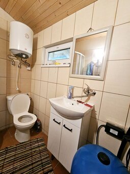 Rezervované Na predaj murovaná dvojpodlažná chata, Čermel, K - 10