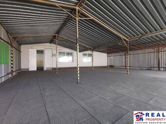 STROJNÍCKA: SKLAD 605 m2-naklad. rampa 164 m2, soc. záz., 4 - 10
