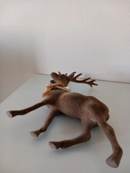 Dekoračný jeleň 26x22 cm - 10