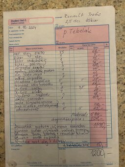 Renault Trafic 2.5 dCi, manuál, 2008 – STK do 09/2026 - 10