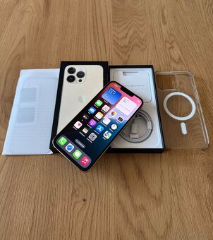 iPhone 13 Pro 128 gb Gold - komplet príslušenstvo - 10