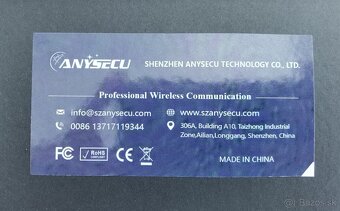 Predám mobil/UHF vysielacku/POC radio ANYSECU W6UHF-16G - 10
