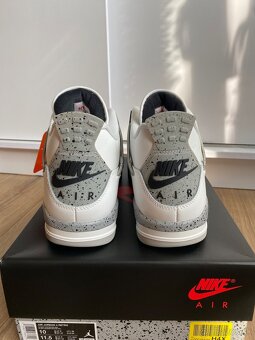 Air Jordan 4 Retro - White Cement - 10