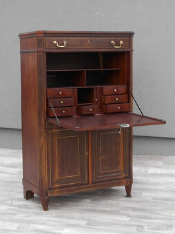 Tajomník mahagónový Ľudovít XVI. - 10