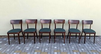 Polstrované jídelní židle THONET 6ks - 10