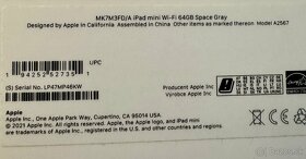 Predam Apple iPad mini WiFi 64GB Space Gray (6 gen., 2021) - 10
