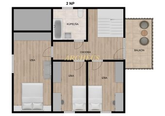 NA PREDAJ - RODINNÝ DOM, ZLATÉ, 8 KM OD BARDEJOVA - 10