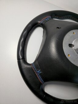 BMW M3 M5 trojramenný kožený volant mtech - 10