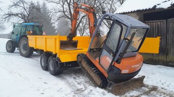 Traktorový návěs,Vlečka,Přívěs,Vlek za Traktor,Dumper 13t - 10