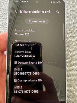 Samsung S25 12/256 GB - 10