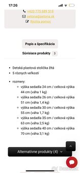 Detský stôl a stoličky - 10